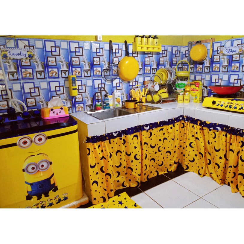 Tempat Sabun Cair 450ml New Model Liquid Soap Dispenser Kuning