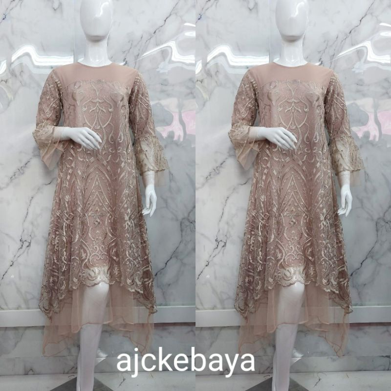 dress / midi dress / dress kondangan / kebaya dress tunangan / dress modren