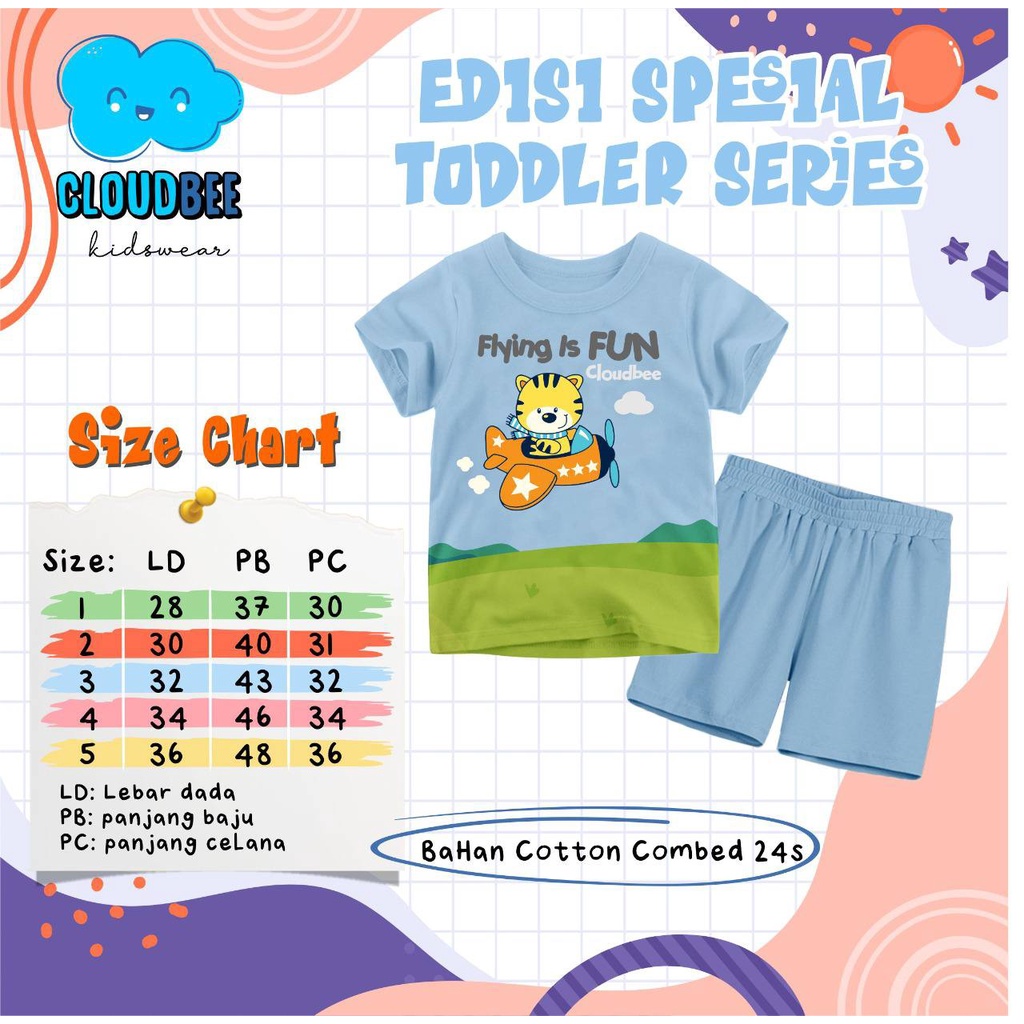 Set Toodler Series Cloudbee