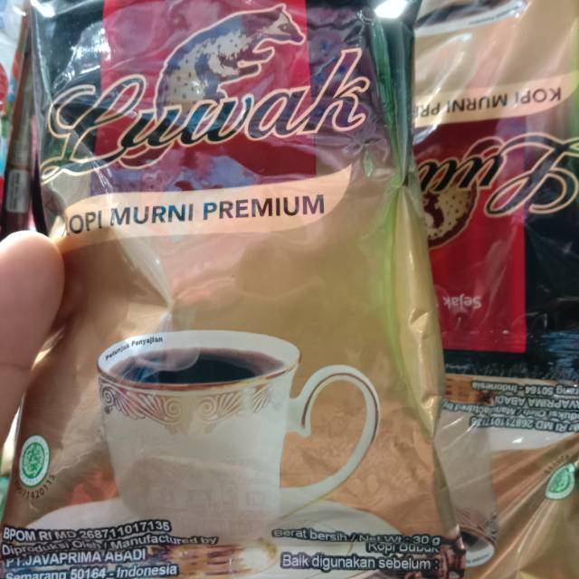 

Kopi LUWAK SACHET Renceng @30g