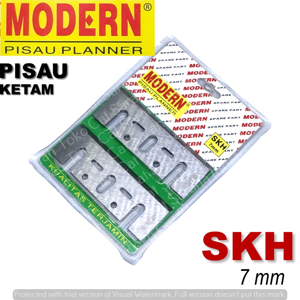 MATA KETAM MODERN MATA PISAU PLANER SKH 7mm / PLANNER BLADE / MATA SERUT KAYU / MATA KETAM MERK MODE