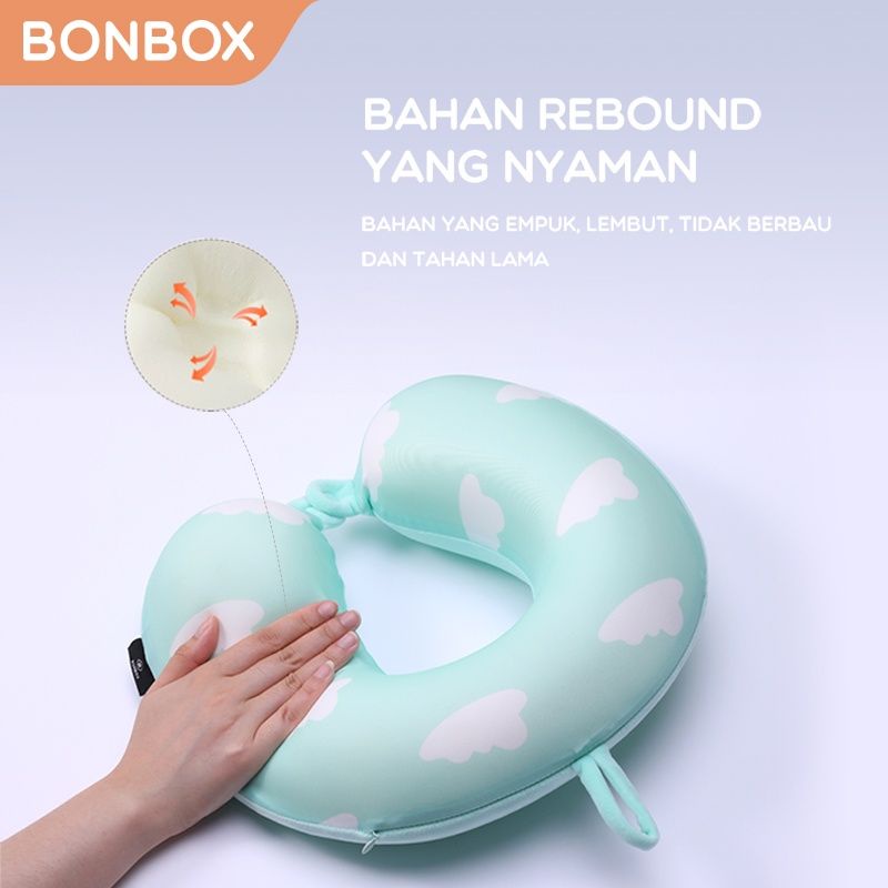 Bonbox BNP10 Bantal Leher Memory Foam