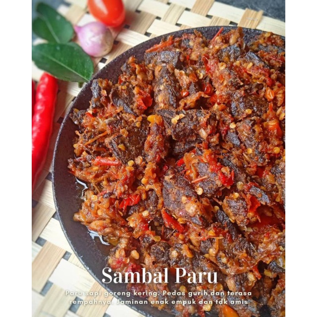 

Sambel paru bek mas