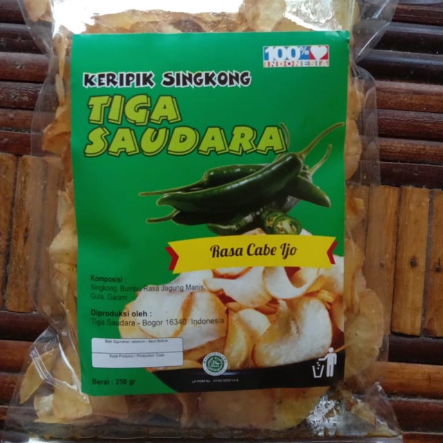 

Kripik Singkong Rasa “Cabe Ijo”