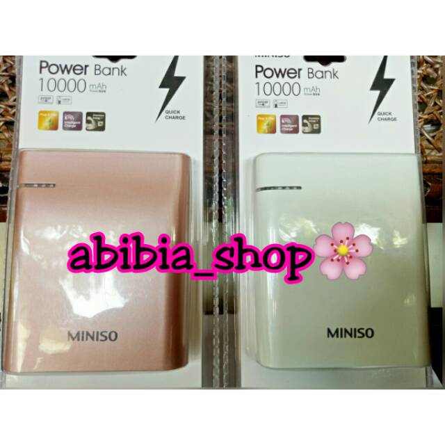 Power Bank Miniso (Original)