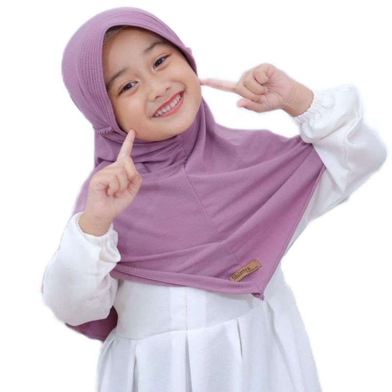 jilbab anak TK SD MILEA estimasi 3 - 12 tahun ORI VIQAST