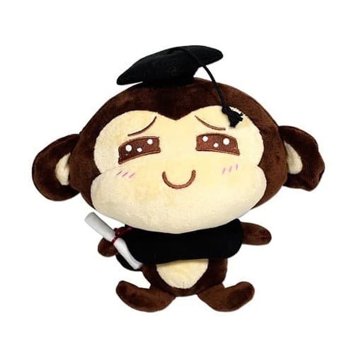 Boneka Wisuda Monyet Monkey Istana Boneka Chiyo Toga