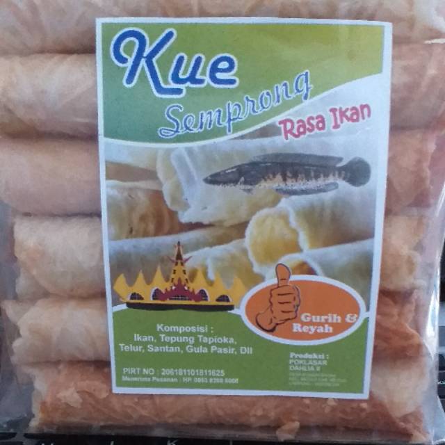 

Kue semprong ikan