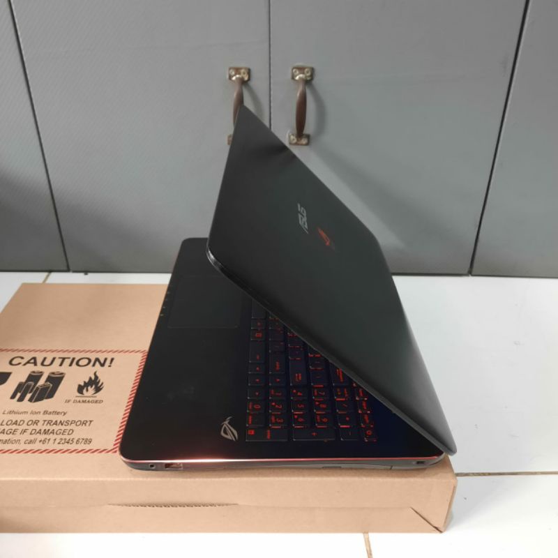 Laptop Asus ROG GL753VE Cor i7-7700HQ 17inch Ram 16Gb/ 8Gb /SSD 256GB +HDD 1TB GTX1050Ti 4Gb