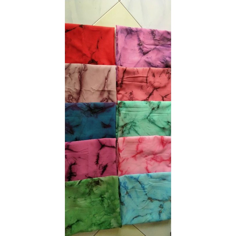 Pashmina tie die diamond by Adeeva scarf