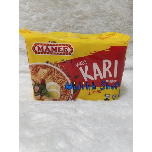 Mamee Mie Instant isi 5 Pack Rasa Ayam / Kari / Itik / Vegetarian