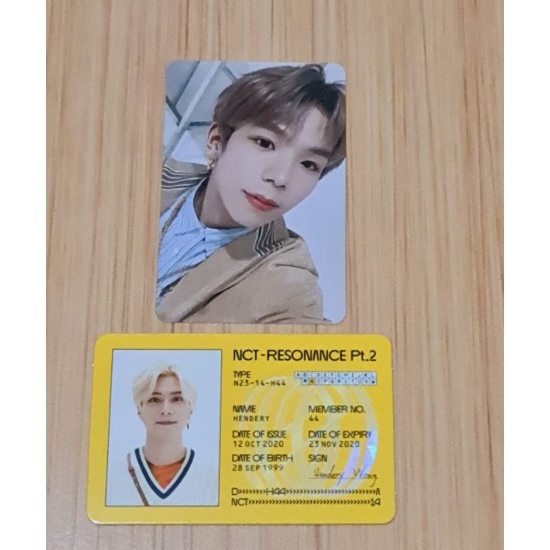 Shotaro PC Departure, Hendery ID