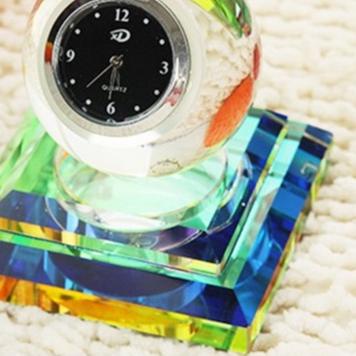 ✿ Car Parfume Air Freshner Parfum Mobil Pajangan Dashboard Jam Premium High Class Kado Ulang tahun C