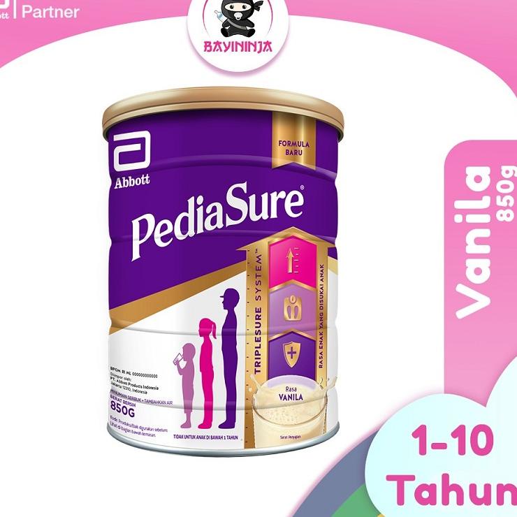 

Limit Stock PEDIASURE Triplesure Vanila Susu Tin 850g 850 g t88¥