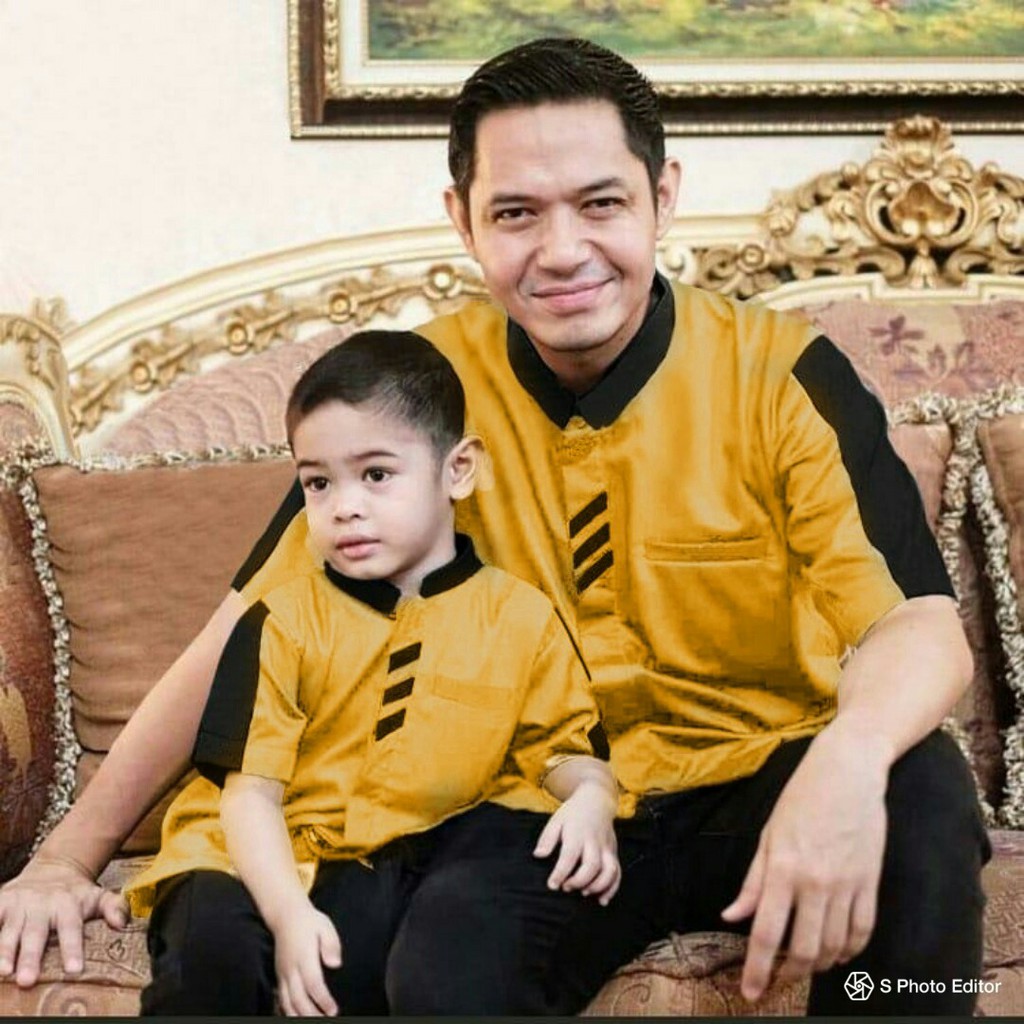 Couple Markos - Pakaian Pria - Couple Muslim Ayah&amp;Anak  Terbaru