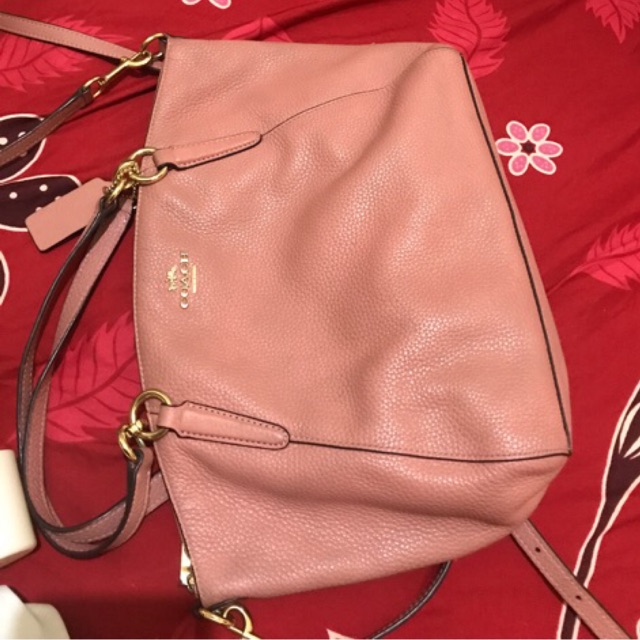 Preloved Coach Small Kelsey Vintage Pink
