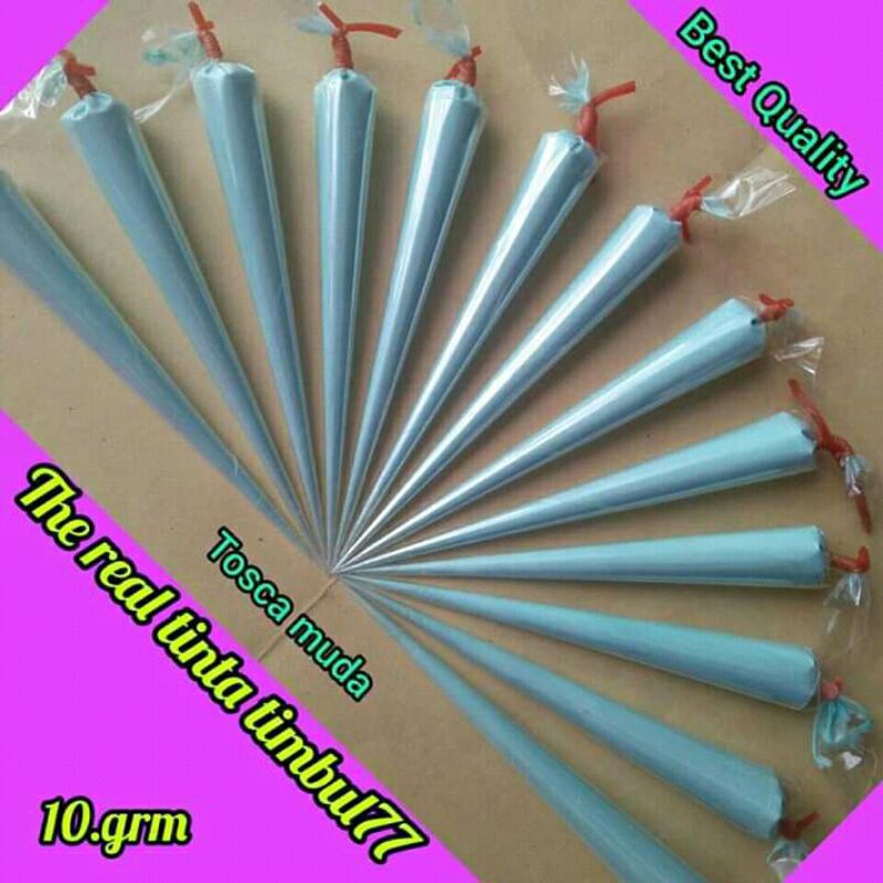 

cat/tinta timbul warna-warni