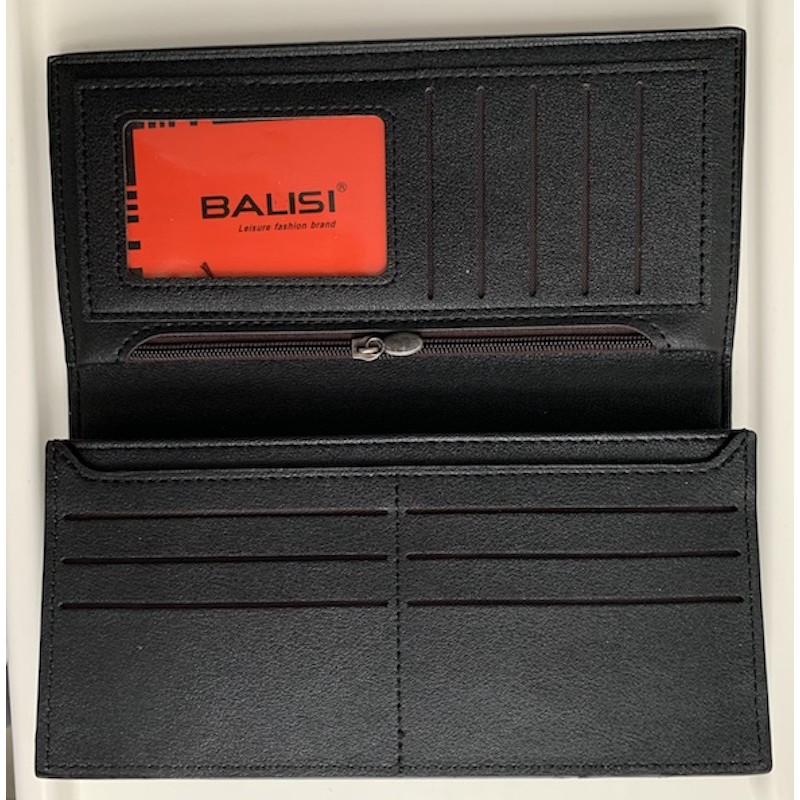 ORIGINAL BALISI 1579-3 DOMPET UANG PANJANG TEBAL ADA SLETING TEMPAT KOIN BAHAN SINTETIS