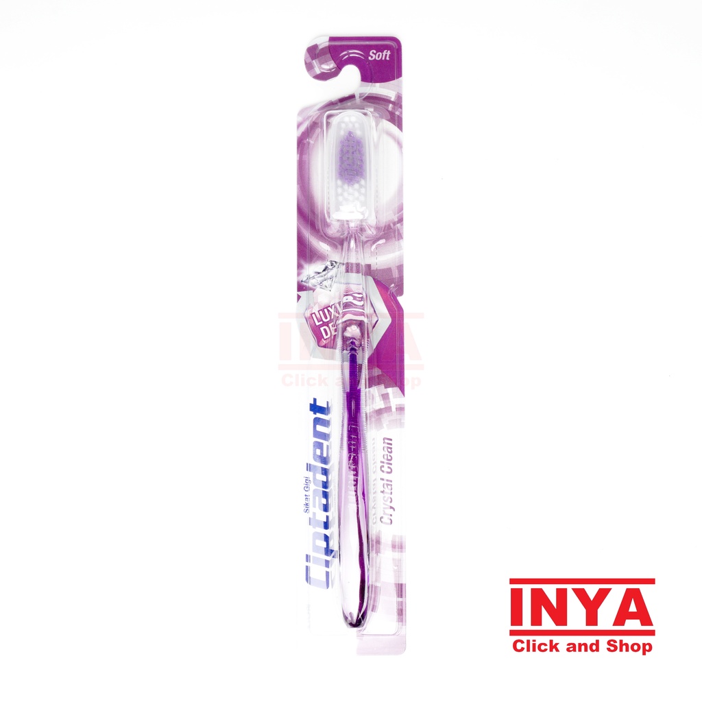 SIKAT GIGI CIPTADENT CRYSTAL CLEAN SOFT TOOTHBRUSH