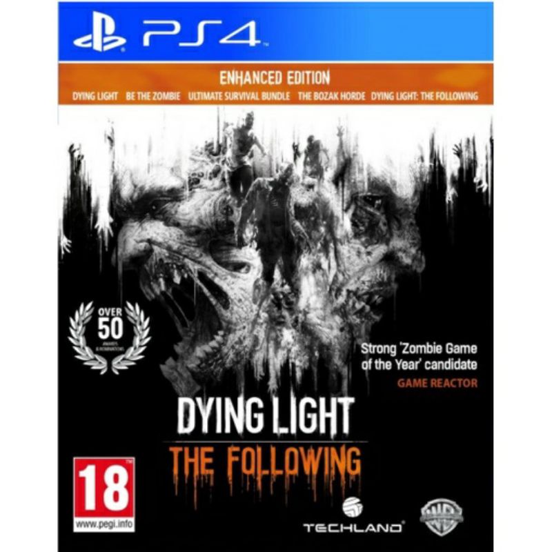 Dying Light: The Following Enhanced Edition Full Game (PS4 &amp; PS5) Digital Download Activated