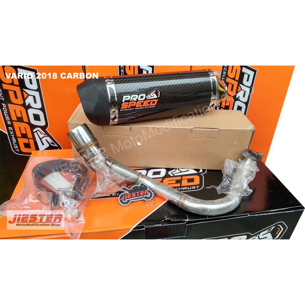 Knalpot Vario NEW 2018 Prospeed Vario NEW Black Carbon Fu bac 87