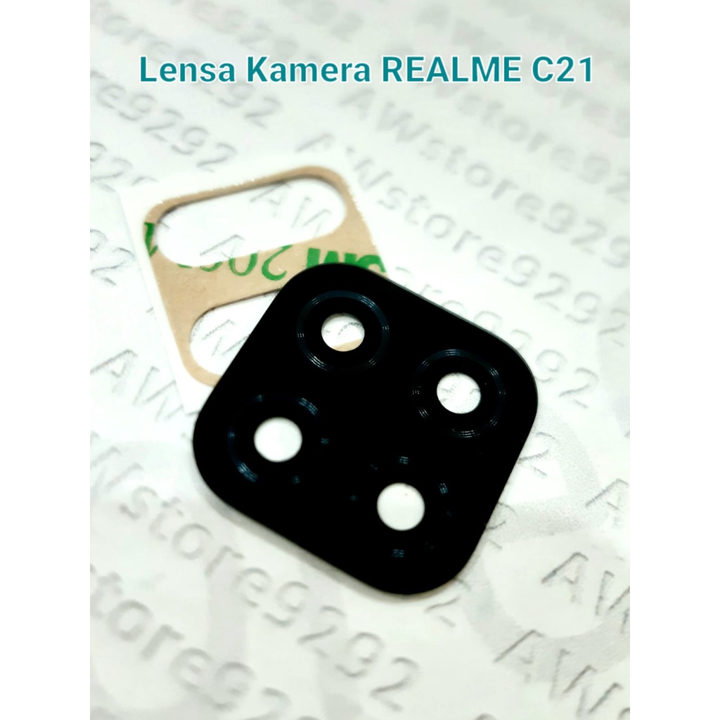 Lensa Kamera Kaca Kamera Belakang REALME C21