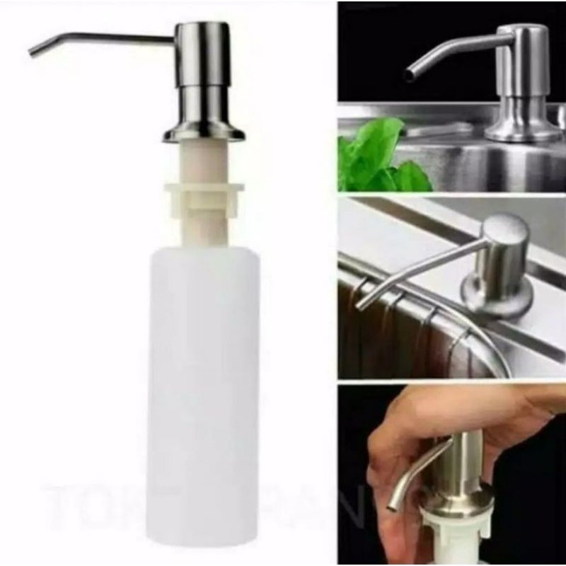 Kitchen sink 8245 komplit kran flexible / paket Sink 8245 stainless