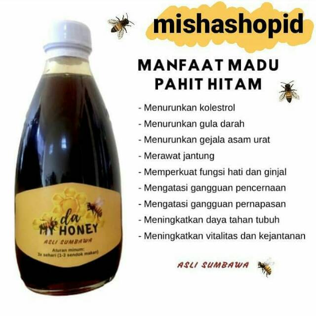 

Madu Hitam Pahit Madu Sumbawa Asli 950gr