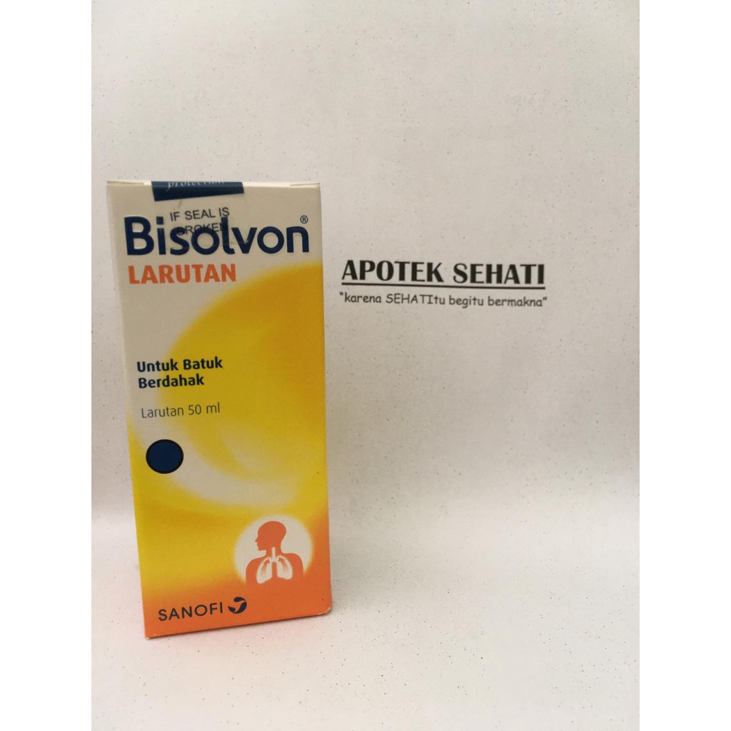 BISOLVON SOLUTION 50ML PENGENCER DAHAK MUCOLITYC