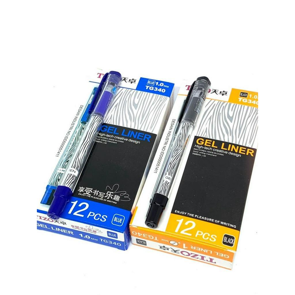 

KODE Q8M3 PER LUSIN Gel Pen tizo tg 34 1mm Pulpen Tizo Tg 34 Pulpen Gel Tizo Gel Ink Pen Tizo Tg34