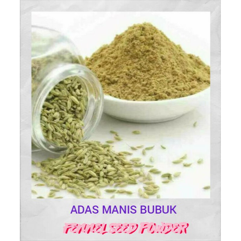 

FENNEL SEED POWDER 1KG / ADAS MANIS BUBUK MURNI 1KG
