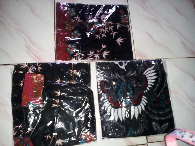 Baju Batik Couple Ayah Anak Motif Kipas Original Batik Anak Terbaru