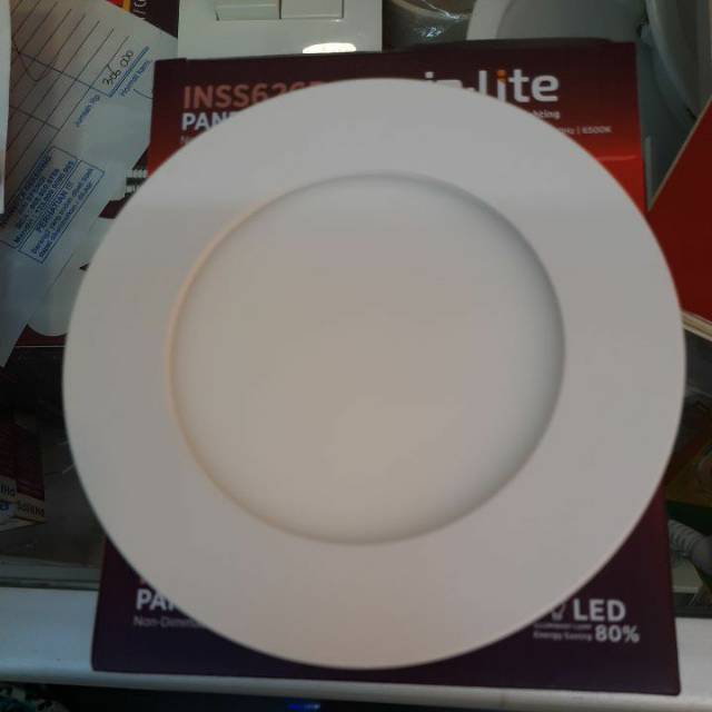 Lampu downlight LED outbow tempel panel 6w 6 w 6watt 6 watt In-lite INLITE