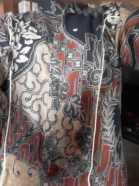 Atasan Batik Blouse Seragam Batik Solo Batik Kantor Baju Batik Wanita Bd  185