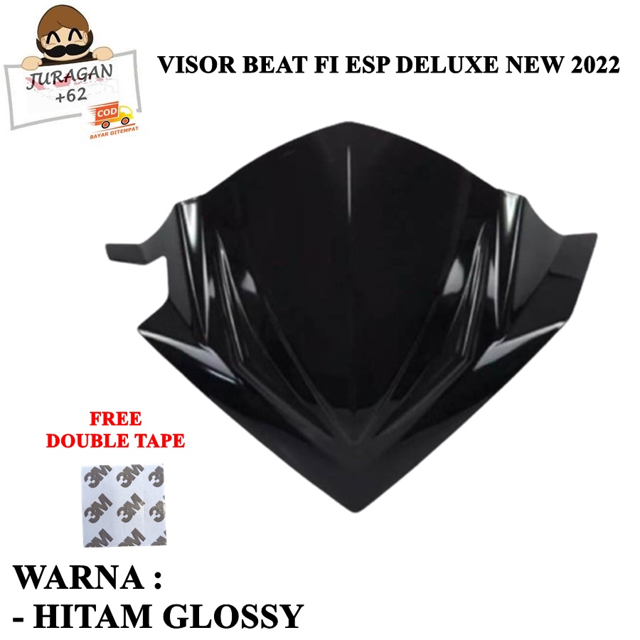 VISOR BEAT FI ESP DELUXE NEW 2022 WINDSHIELD WINSIL PNP