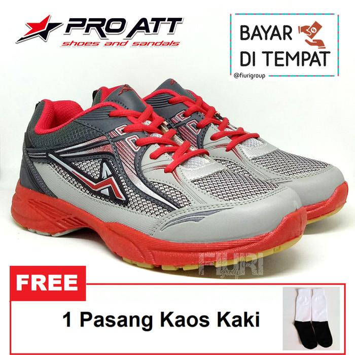 Pro Att Mc 50 39-43 Merah Sepatu Olahraga Sport Running Pria