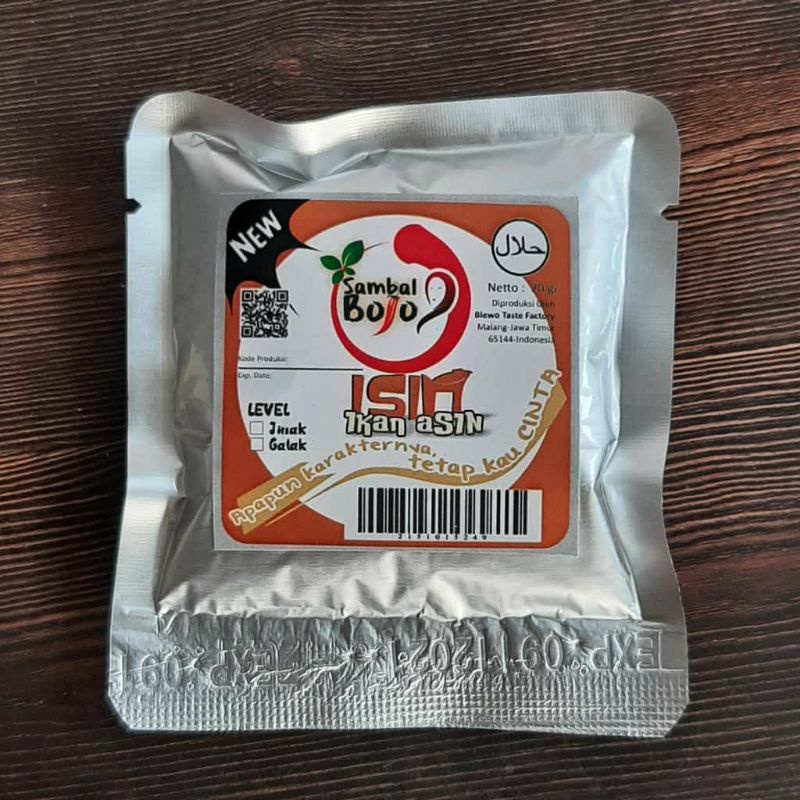 

Sambal Kemasan Sachet Sambal bojo