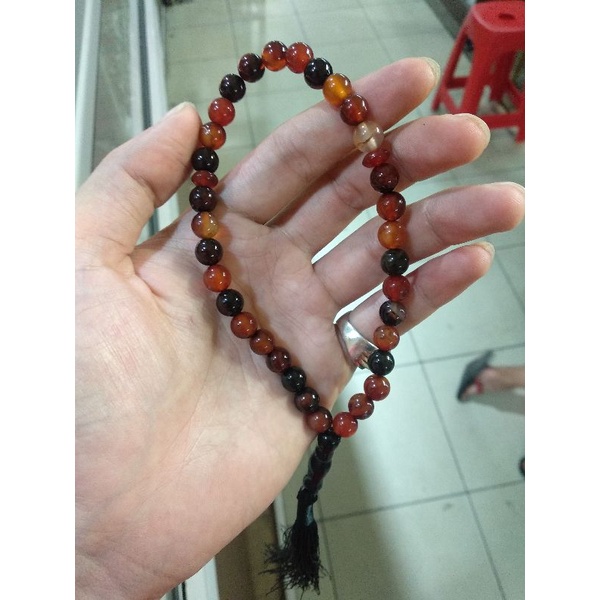 COD Tasbih 33 Butir + Ruby Tanzania 33 Butir