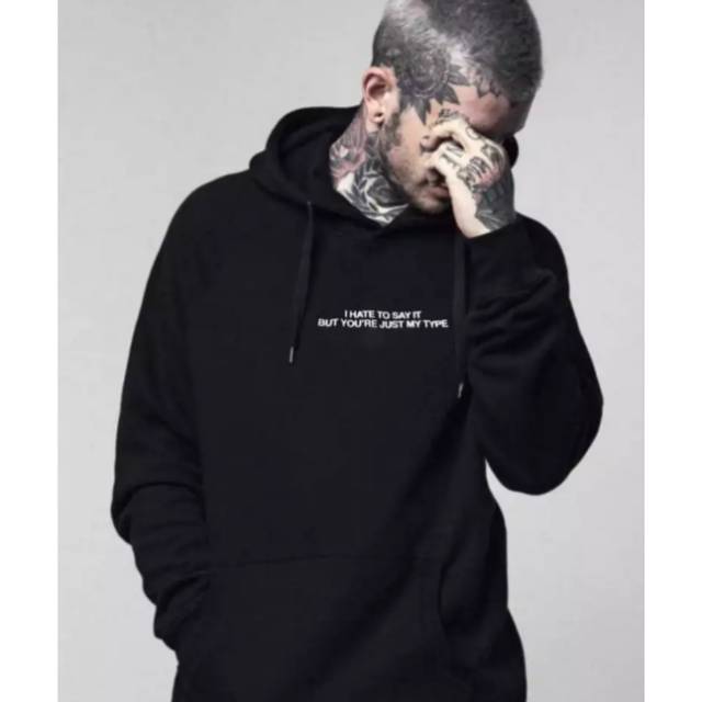 Sweater hoodie distro I hate to say it but you're just my type