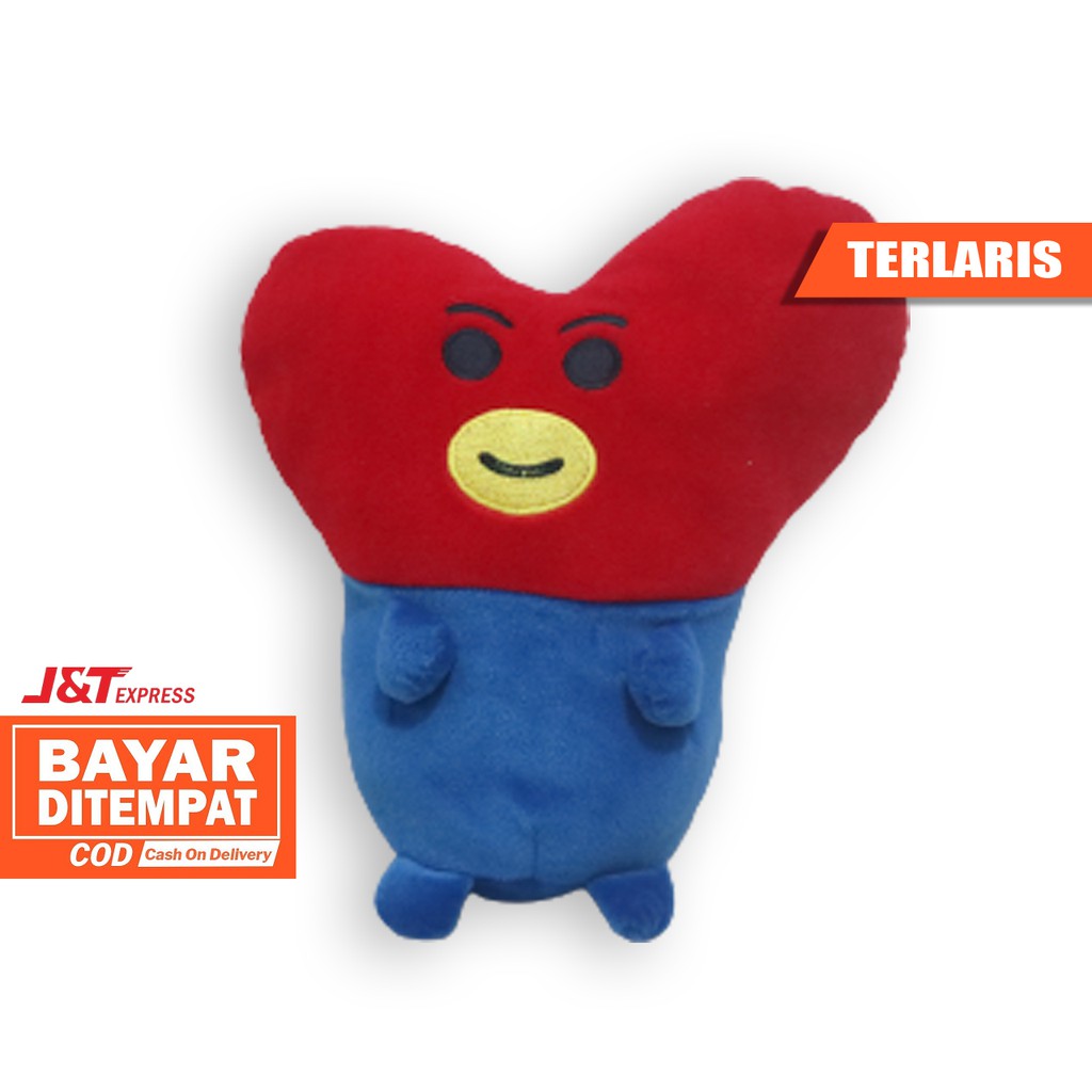 BONEKA BTS BT21 KPOP model kapsul bahan halus isi silicon dacron LANGSUNG PABRIK