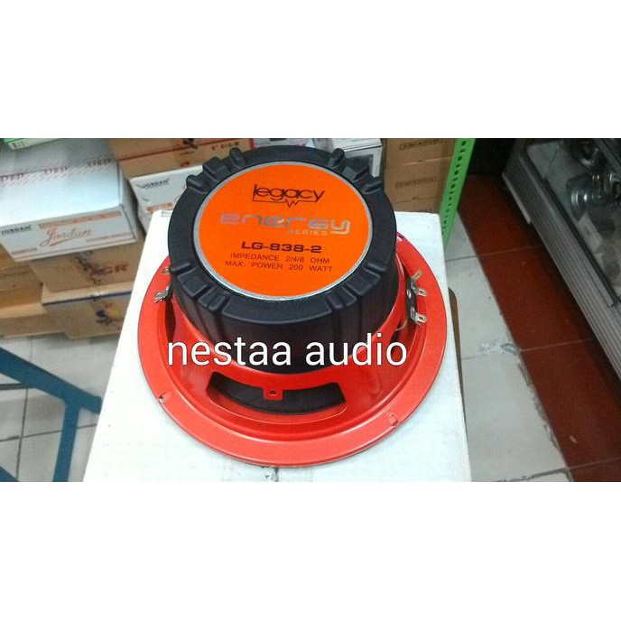 READY speaker legacy 8" lg 838 200watt subwoofer