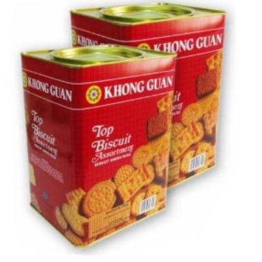 

Khong guan top biskuit 1600gr kaleng segi