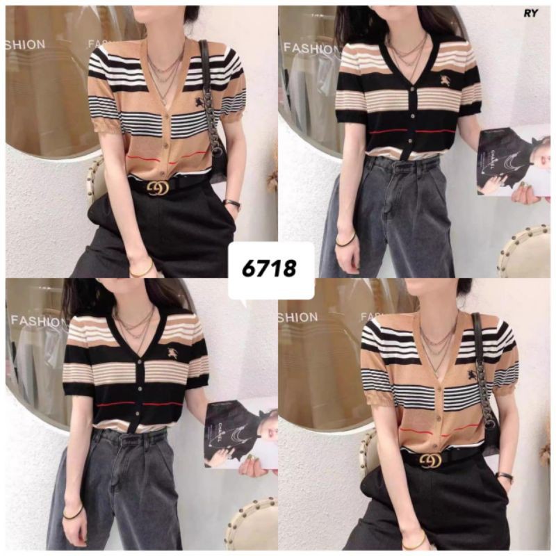 atasan rajut import 6718