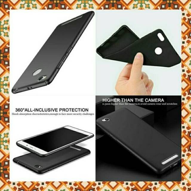 CASE SLIM BLACK MATE FOR IOHONE 5/5S/6/6S