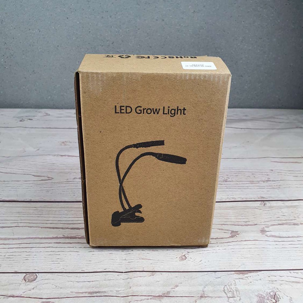 Lampu LED Strip Tanaman Phytolamp Fitolamp Grow Full Spectrum Timer 3 Kepala 45W - GL35 - ONLL01BK Black
