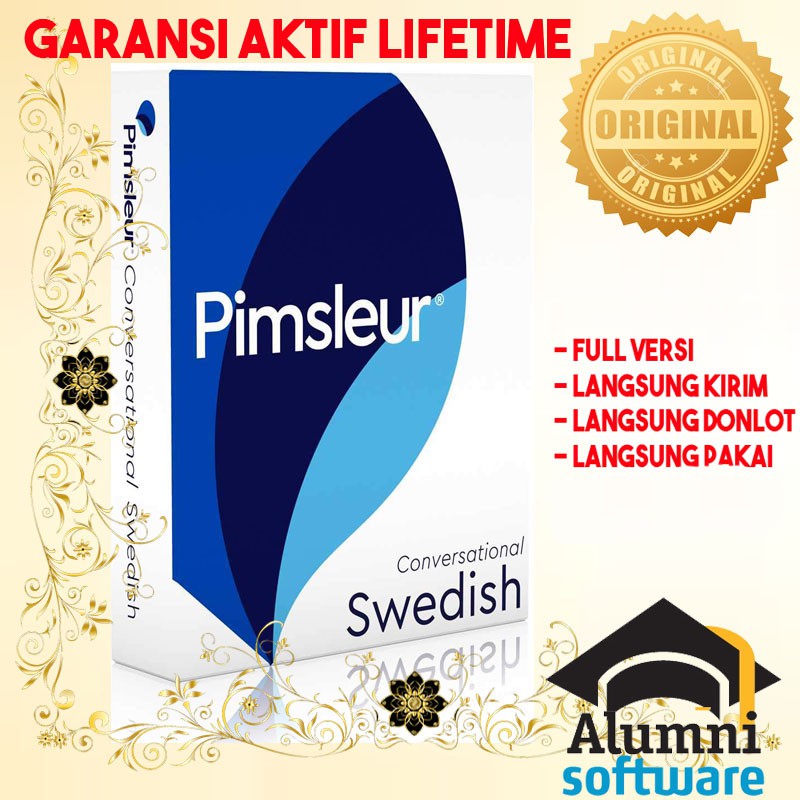 [PAKET] Pimsleur SWEDISH Swedia - Audio Mp3 Teknik Belajar Bahasa Cepat