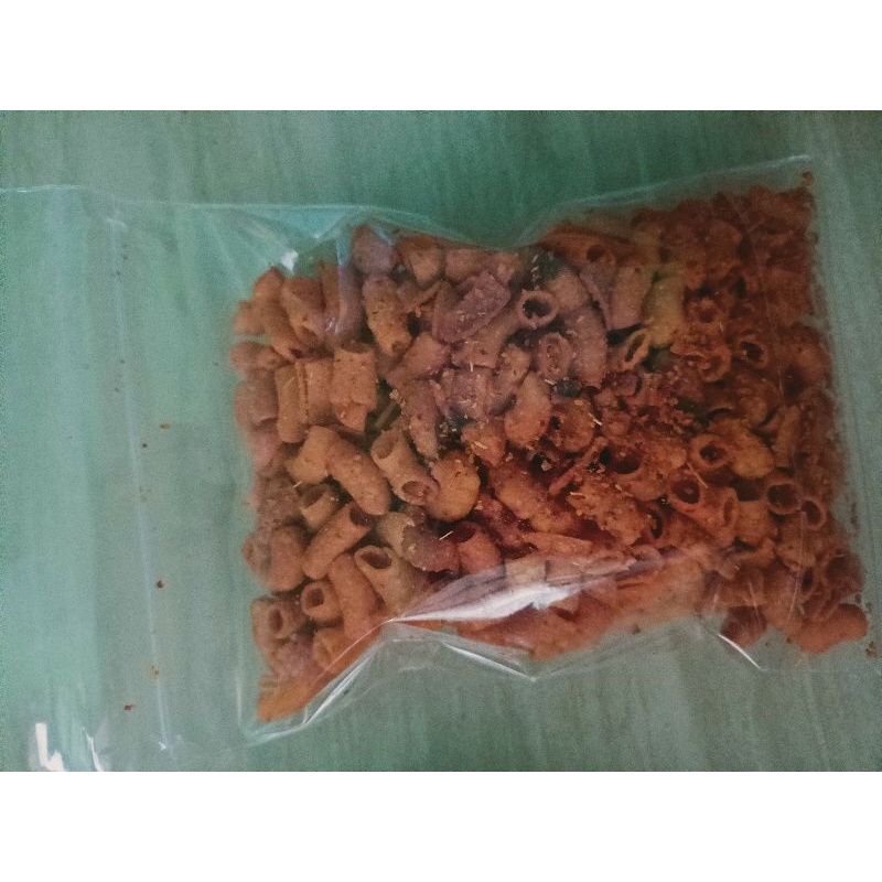 [100gr] makaroni crispy rasa pedas daun jeruk murah