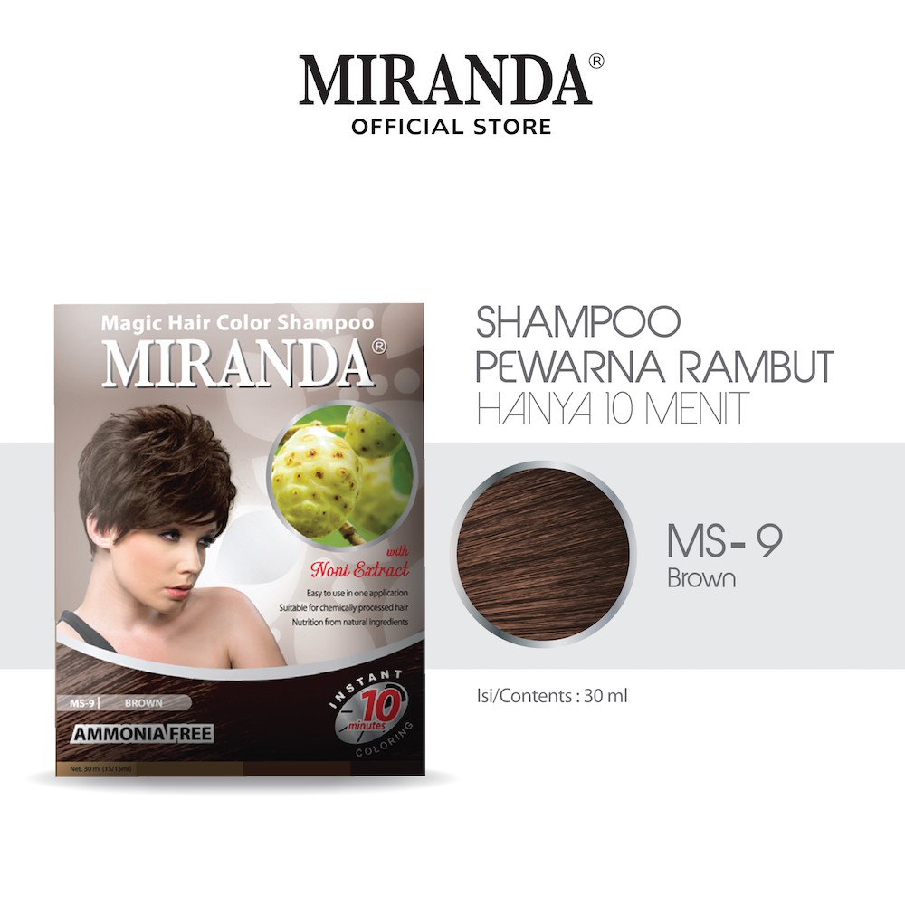 ★ BB ★ Miranda Magic Hair Color Shampoo 30ml