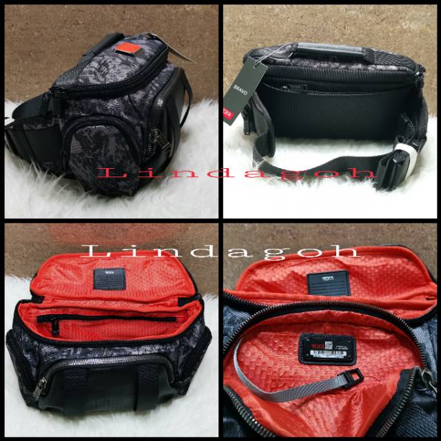 Waistbag tumi tas pinggang crossbody mirror quality