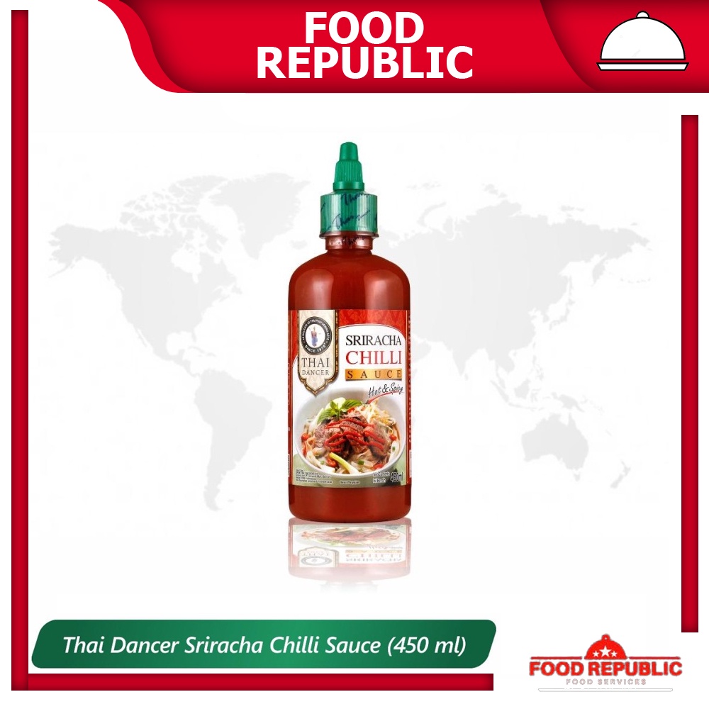 THAI DANCER SRIRACHA SAUCE 200 ML CHILLI SAUS PEDAS THAILAND HALAL